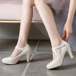 Chaussures Blanches Rockabilly