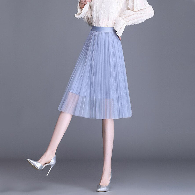 Jupe tulle Bleue