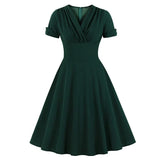robe verte années 30