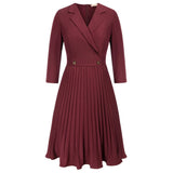 Robe Rouge Années 30 Chic
