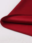 Robe Moulante Rouge Années 60