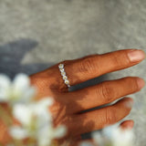 Bague Marguerite Vintage - Taille ajustable / Marguerite