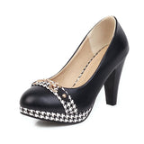 Chaussures Look Pin-up Noires Année 50