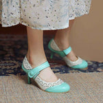 Chaussures Vintage Années 50 Femme