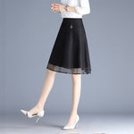 Jupe Année 50 Noire Taille Haute