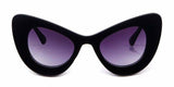 lunette oeil de chat noire teintée années 50