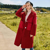 Manteau Pin Up Femme - Rouge / S