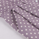 Robe Ceinturée à Pois Années 50