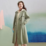 Trench Vintage - green / S